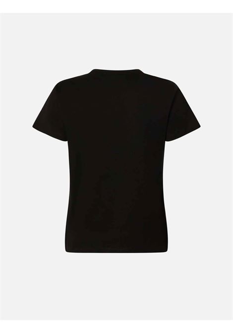 T-shirt maniche corte con ricamo gioiello Love Birds PINKO | T-shirt | 1003320 A24EZ99
